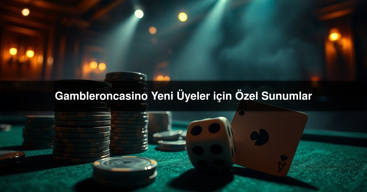 Gambleroncasino Yeni