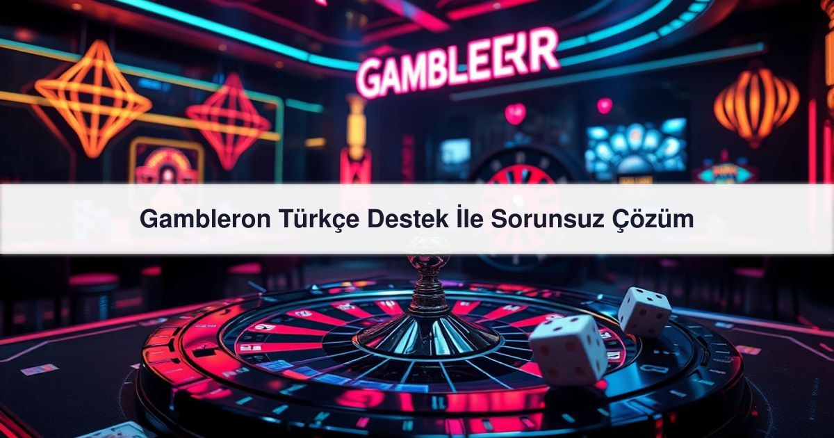 Gambleron Türkçe